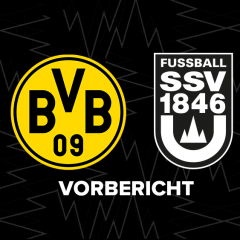 Der frischgebackene Drittligameister SSV Ulm 1846 Fussball gastiert bei Borussia Dortmund II